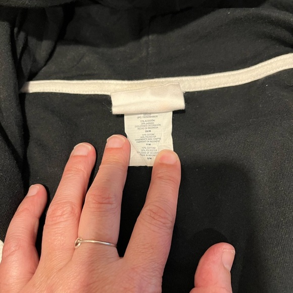 🖤Champion oversized black full-zip hoodie, size S/M — fits very large. - Picture 3 of 9